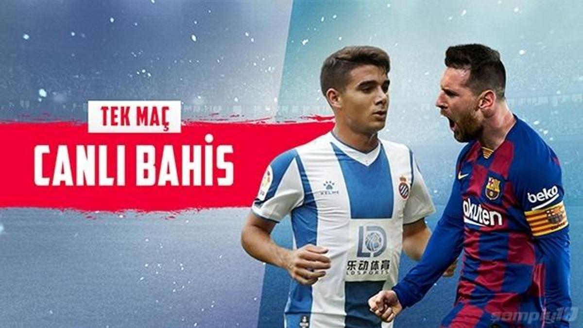 Espanyol - Barcelona maçında Canlı Bahis heyecanı Misli.com'da!