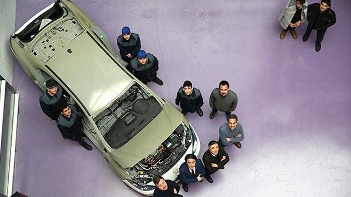 Teknik eleman yetiştirecek okulda "Türkiye'nin Otomobili" heyecanı
