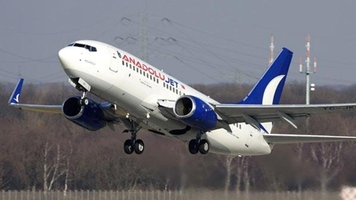 AnadoluJet'in dış hat uçuşlarına başlıyor