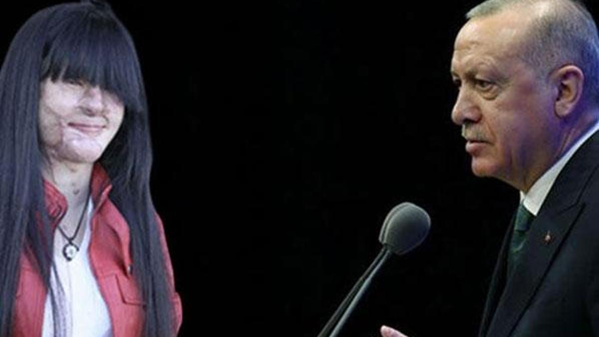 Asitli saldırı mağduru Berfin Özek ve ailesinden Cumhurbaşkanı Erdoğan'a teşekkür