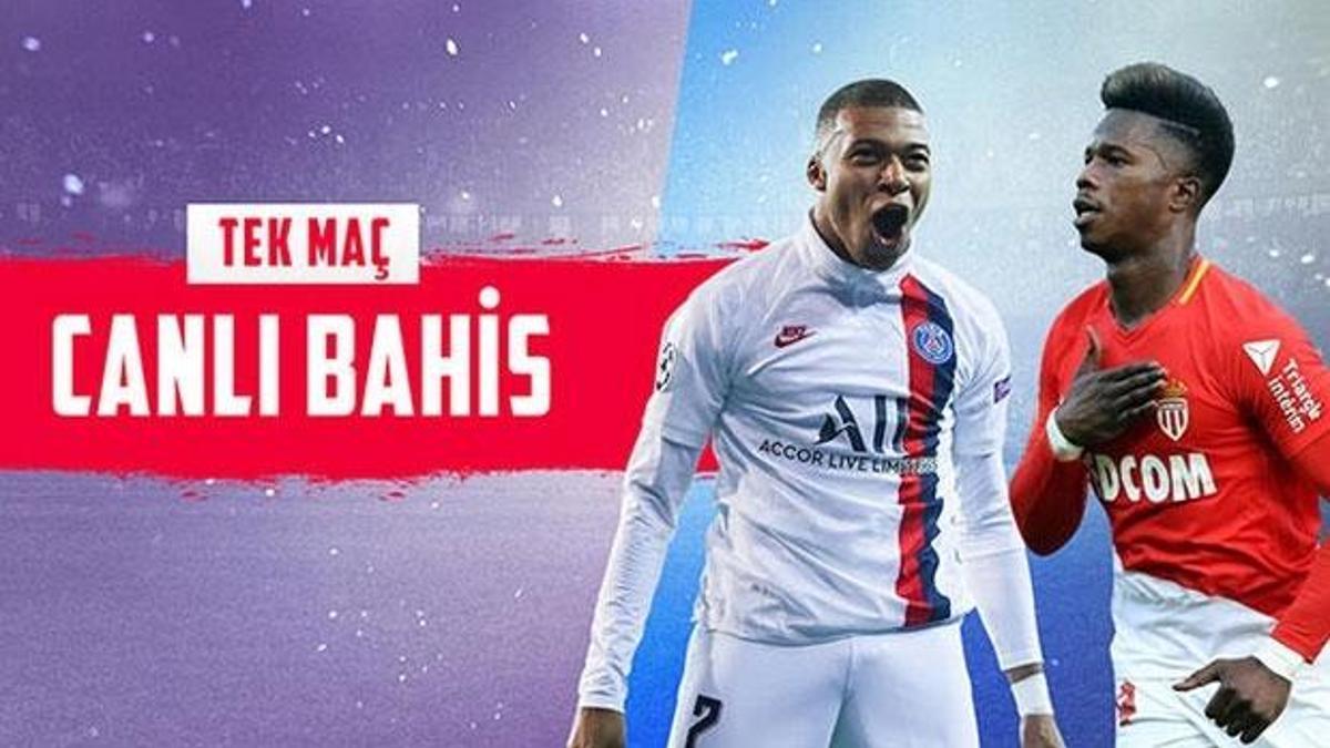 Fransa'da dev mücadele! PSG - Monaco mücadelesi Misli.com'da...