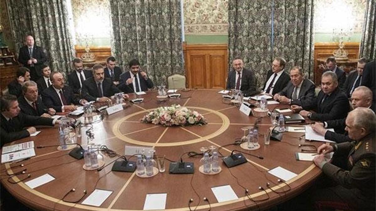 Türk ve Rus heyeti Libya gündemiyle toplandı