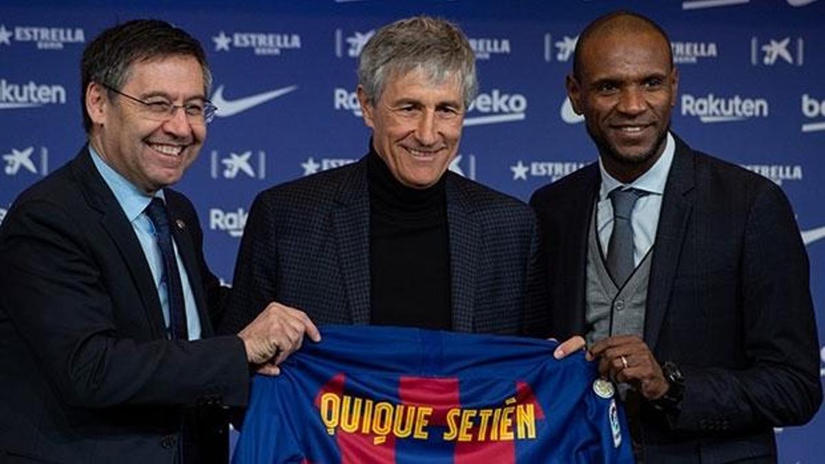 Barcelona'da Quique Setien dönemi!