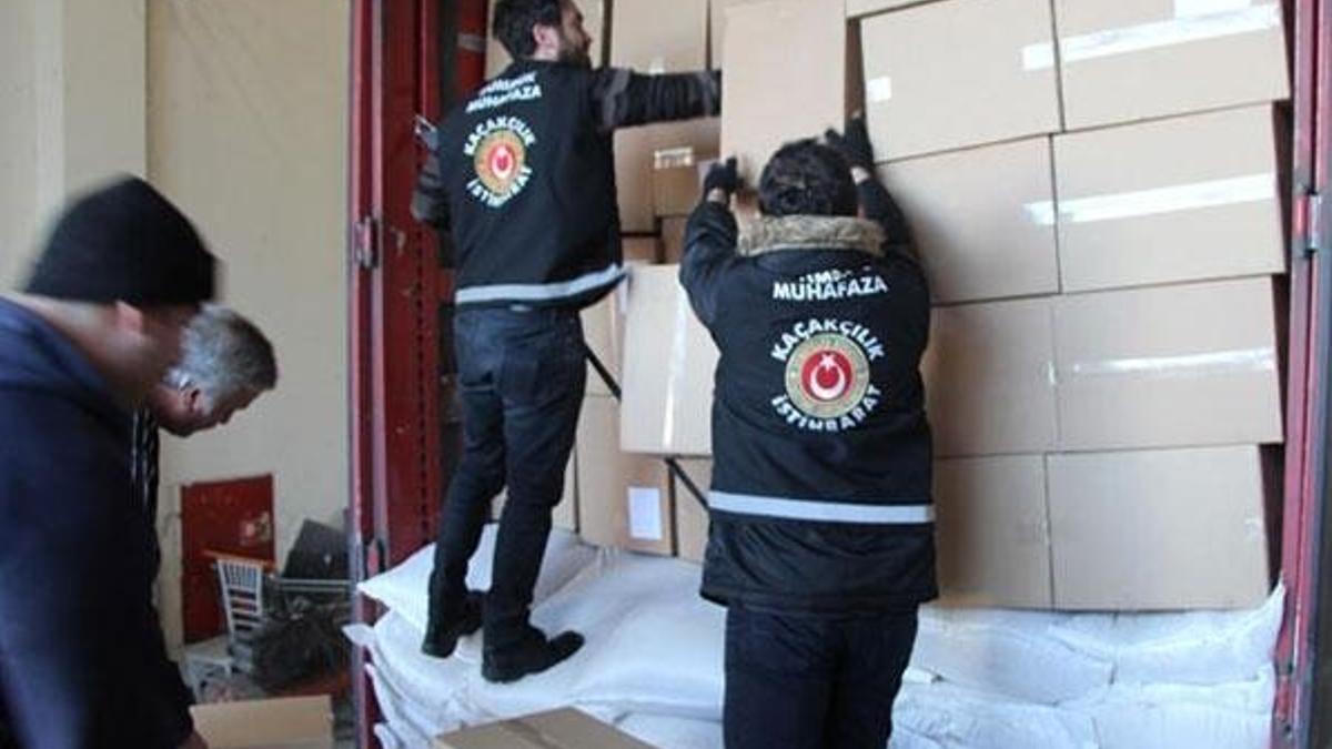 Kapıkule'de ele geçirildi! 14 milyon 750 bin adet...