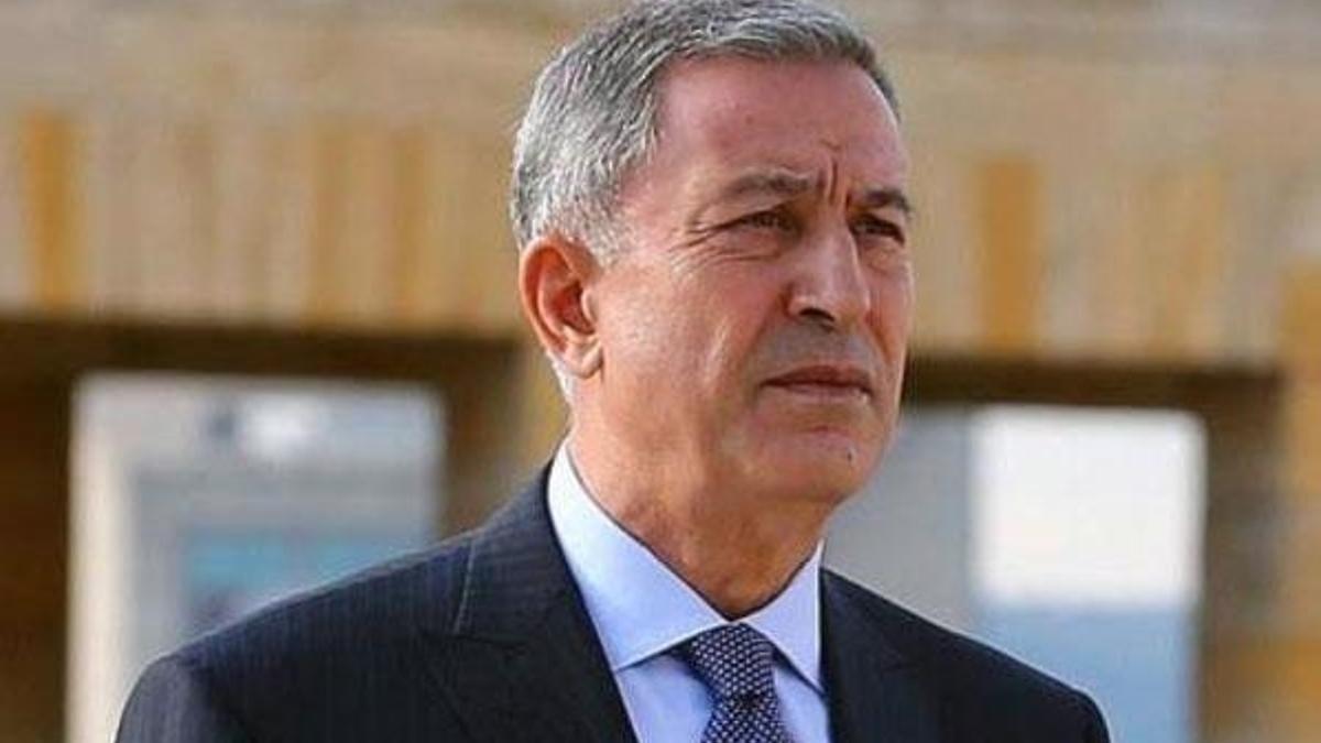 Bakan Akar'dan taziye mesajı!