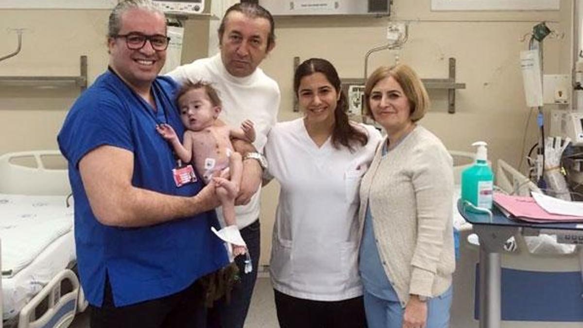 Kalp zarından yapılan damarla hayata tutundu