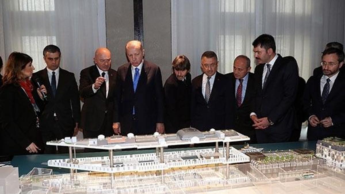 Cumhurbaşkanı Erdoğan Galataport hakkında bilgi aldı