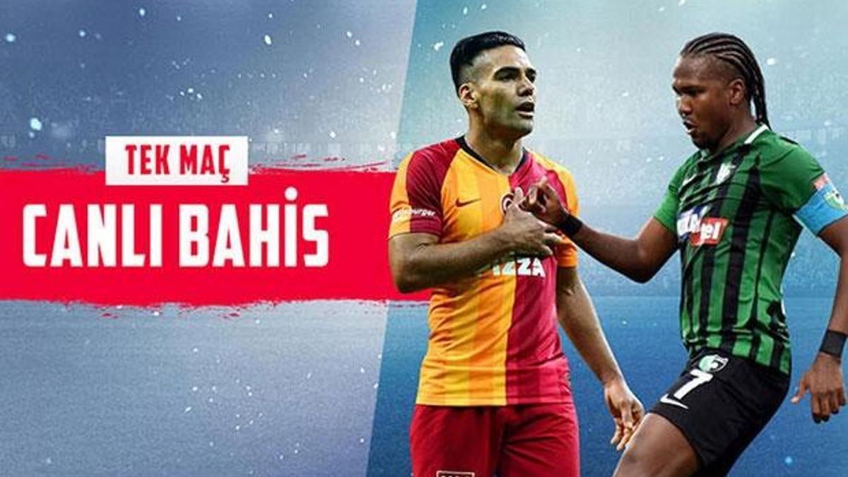 Galatasaray - Denizlispor maçı canlı bahis heyecanı Misli.com'da