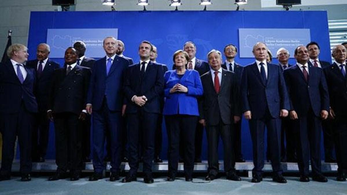 Dünyanın gözü Berlin'de! Libya zirvesi başladı