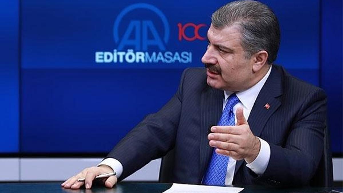 Bakan Koca'dan canlı yayında grip salgını açıklaması