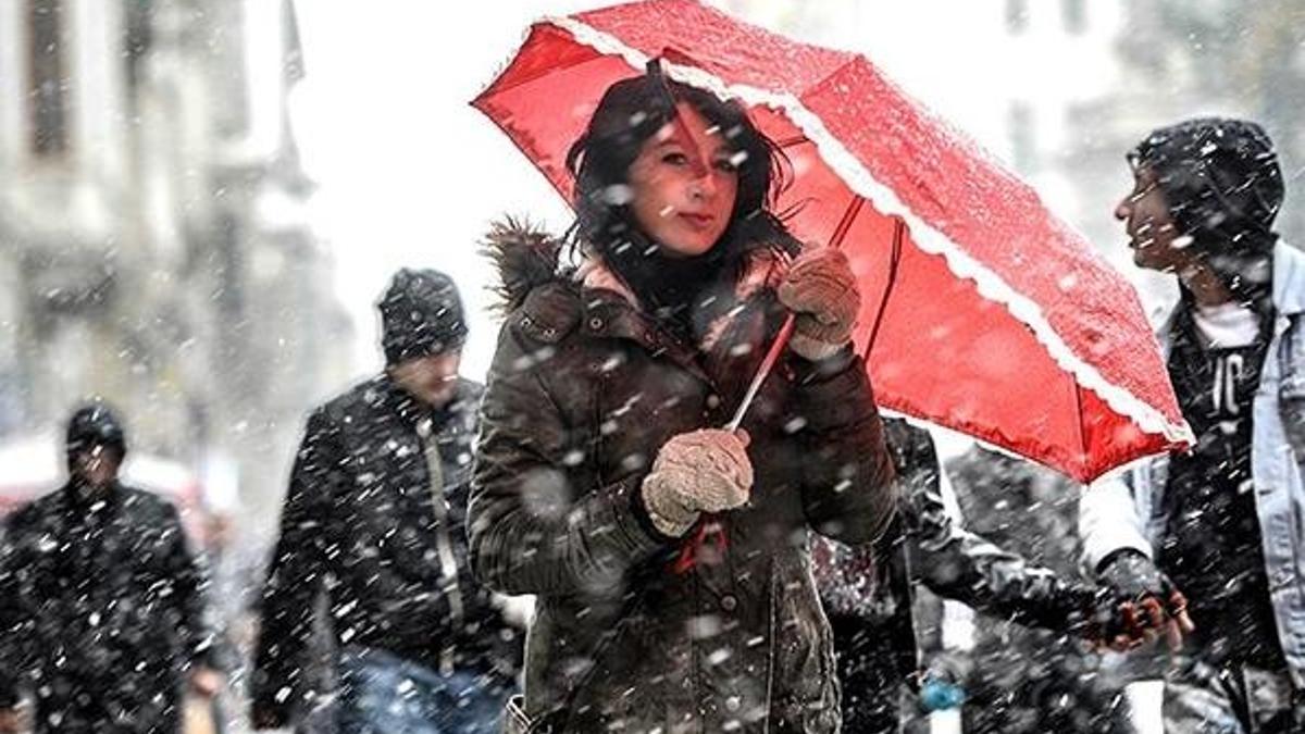 Meteoroloji'den son dakika uyarısı! İstanbul'a kar geliyor...