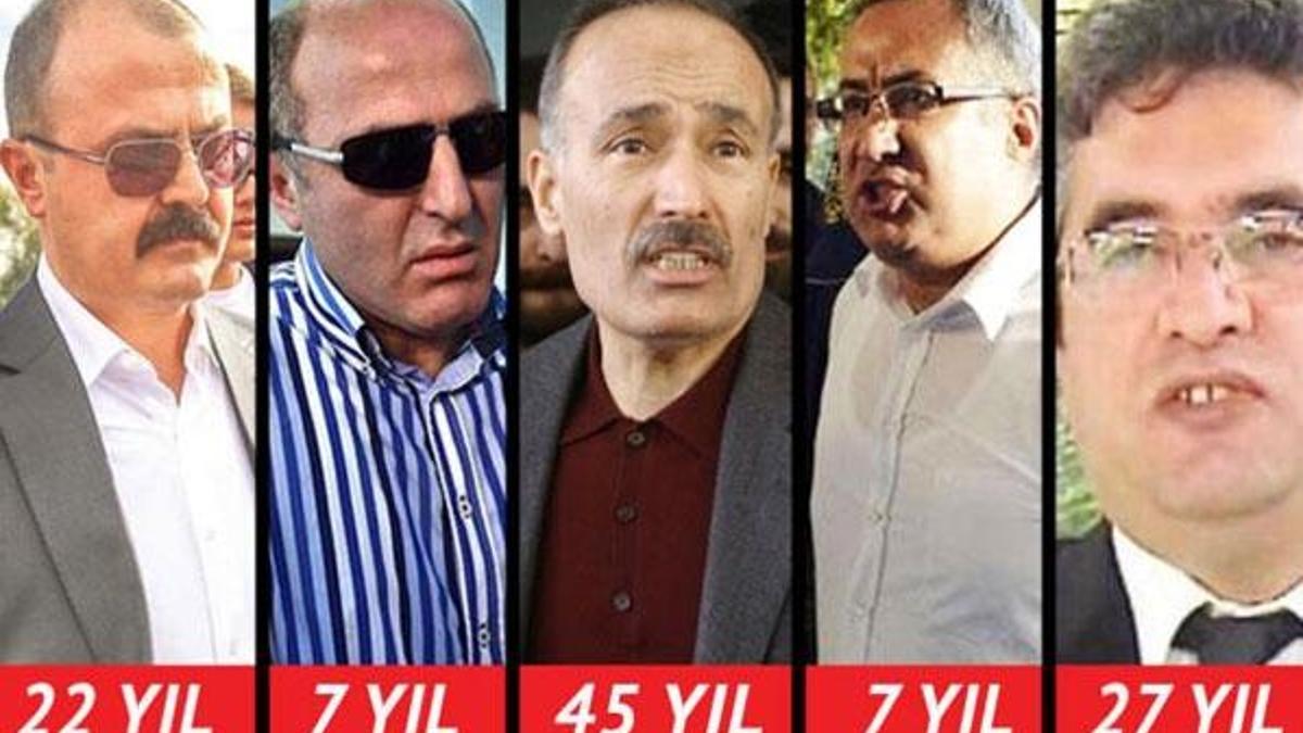 'VIP dinleme' davası sanıklarına ceza yağdı!