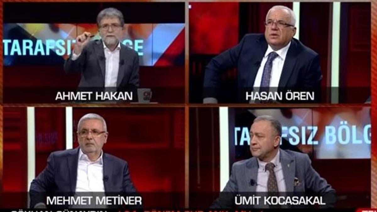 Canlı yayında tansiyon yükseldi! Ahmet Hakan CHP'li eski vekili yayından aldı