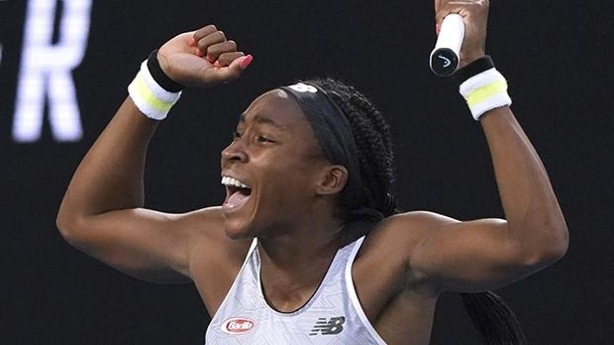 Avustralya Açık'ta tarihi zafer! 15 yaşındaki Coco Gauff...