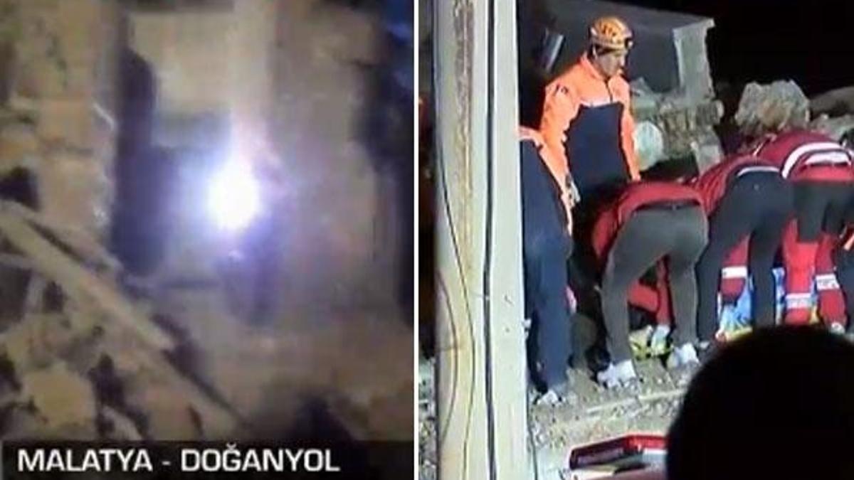 Elazığ'da şiddetli deprem! Enkaz altından hamile kadın çıkarıldı