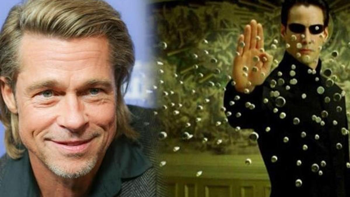 Brad Pitt'ten flaş 'Matrix' itirafı