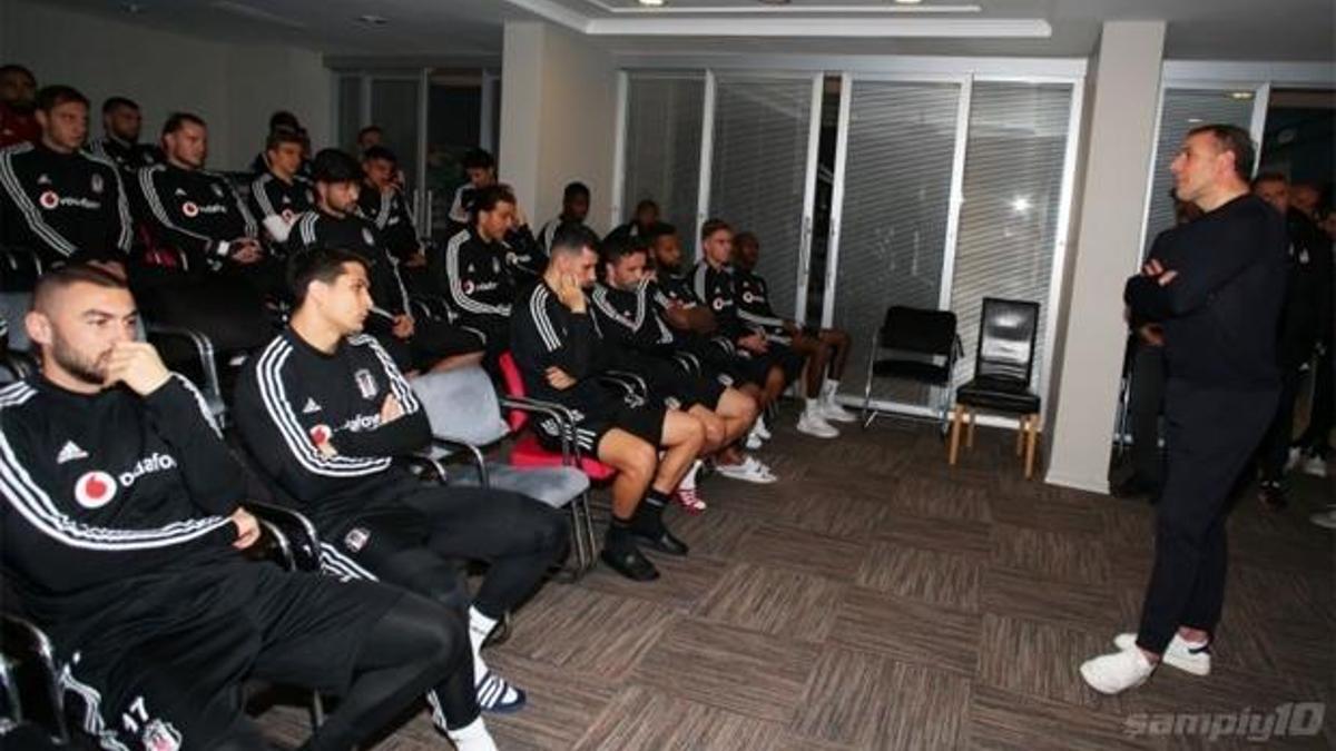Abdullah Avcı böyle veda etti! Futbolcular...