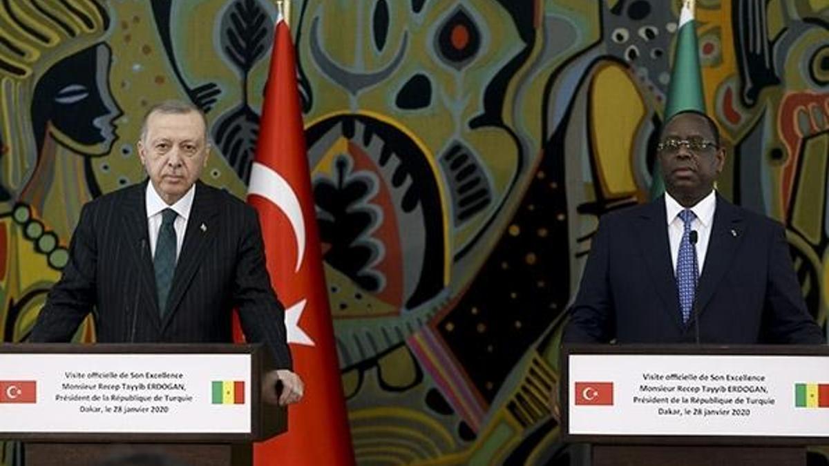 Cumhurbaşkanı Erdoğan ve Senegal Cumhurbaşkanı Sall'den önemli açıklamalar!