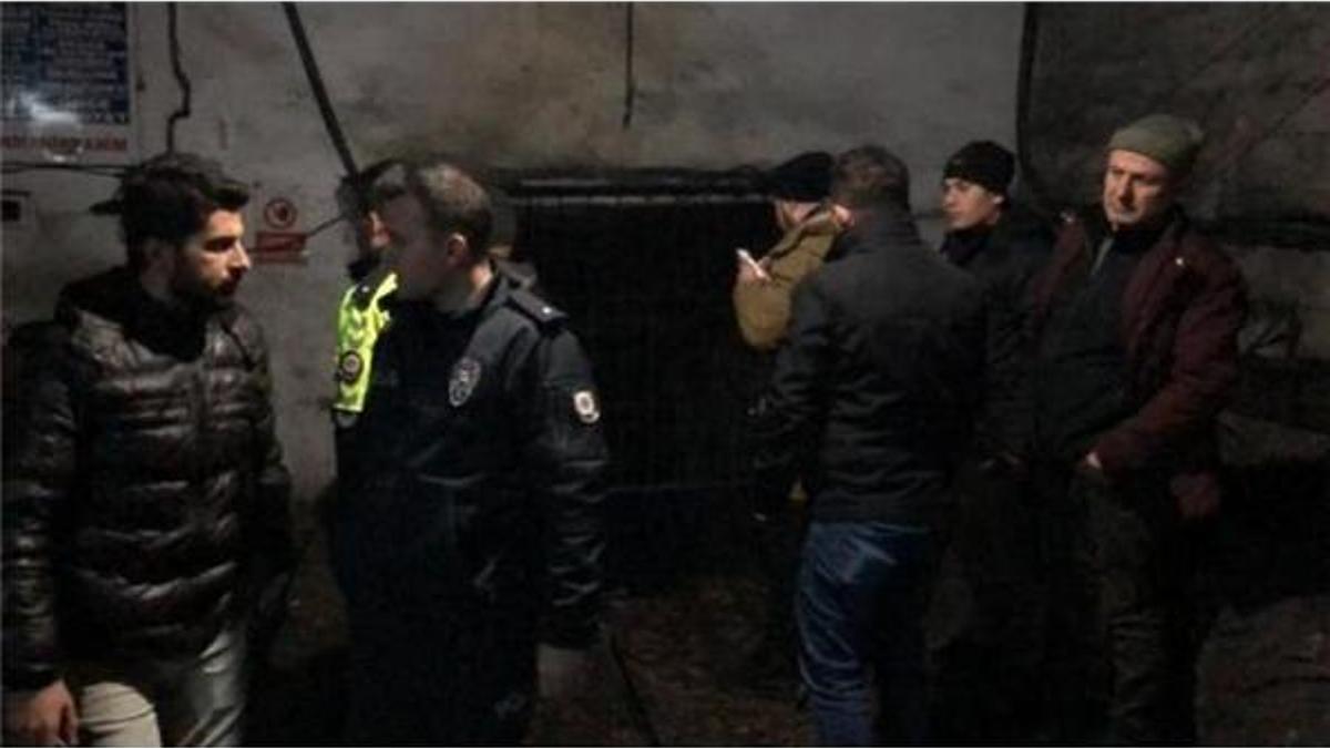 Zonguldak'ta maden ocağında göçük