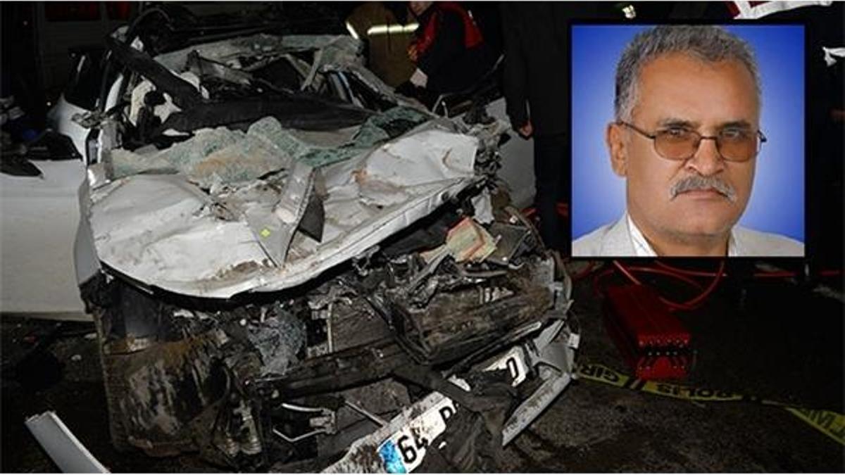 Uşak'ta tıra arkadan çarpan otomobildeki 2 kişi öldü