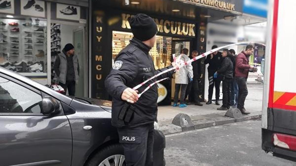 Bahçelievler'de kuyumcuda soygun dehşeti