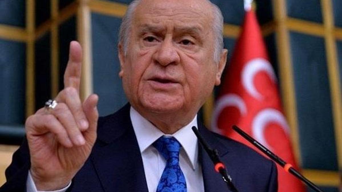 MHP lideri Bahçeli'den Mustafa Akıncı tepkisi