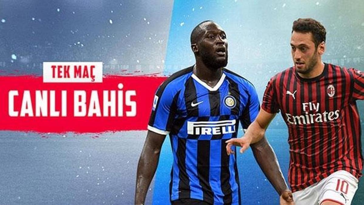 Inter-Milan derbisi canlı bahisle Misli.com'da...