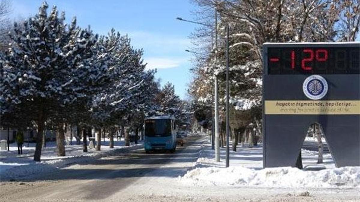 Doğu Anadolu'da kar yağışı bitti, Sibirya soğukları başladı