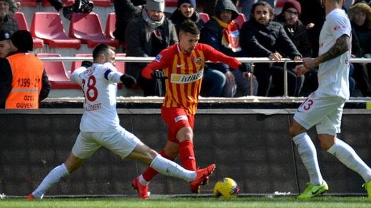 Hes Kablo Kayserispor - Fraport TAV Antalyaspor: 2-2