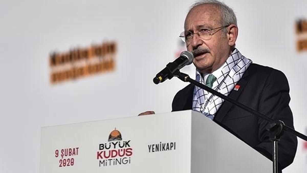 Kılıçdaroğlu: Sözde barış planı, yüzyılımızın Haçlı zihniyetidir
