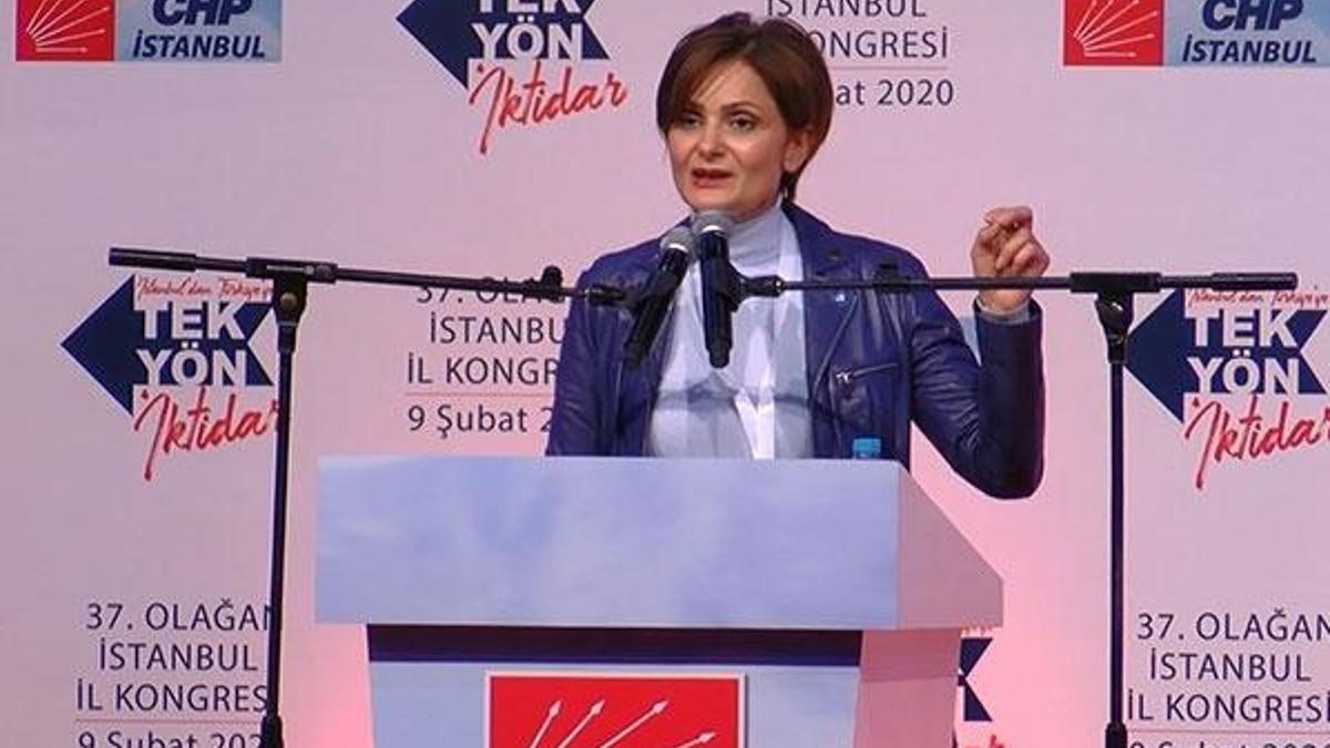 CHP İstanbul İl Başkanlığına yeniden Canan Kaftancıoğlu seçildi