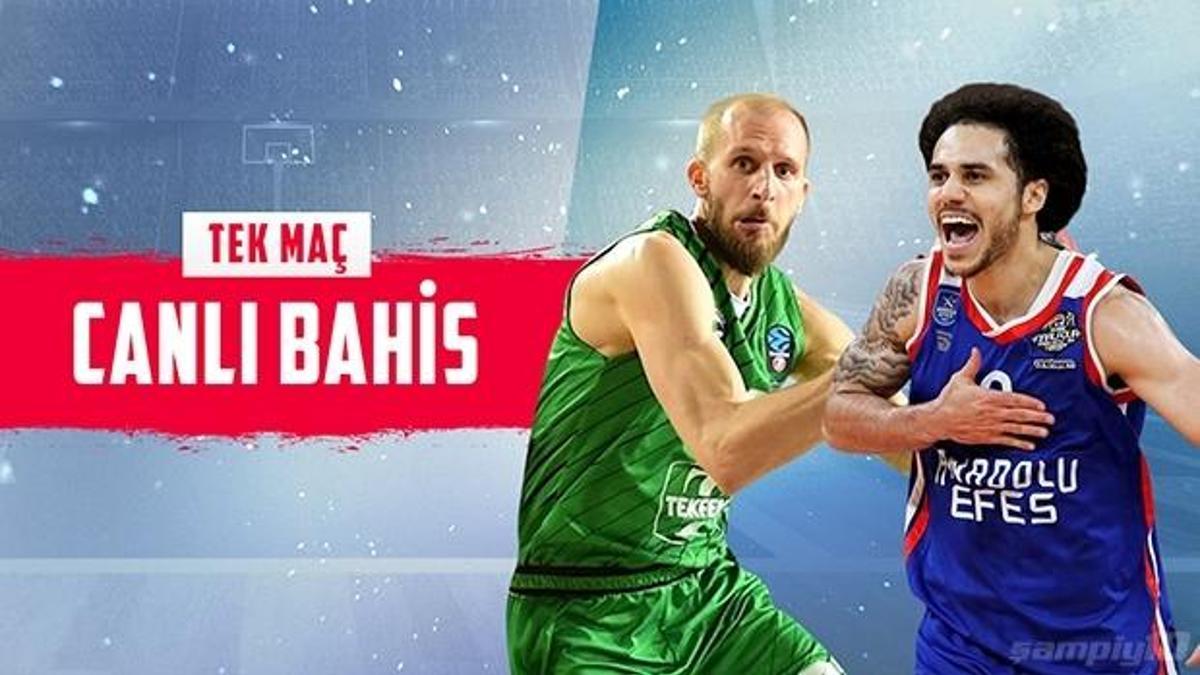 Darüşşafaka-Efes karşılaşmasında Canlı Bahis heyecanı Misli.com'da!