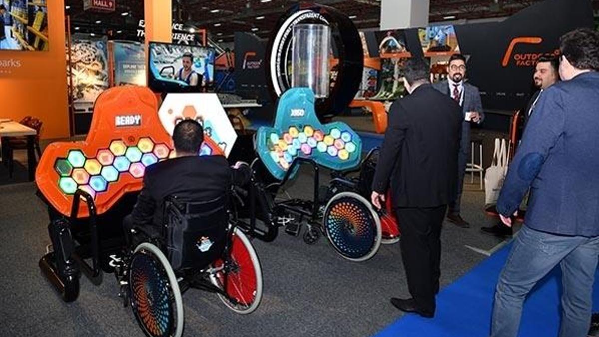 Eğlenceli makineler, ATRAX 2020 Fuarı'nda sergileniyor