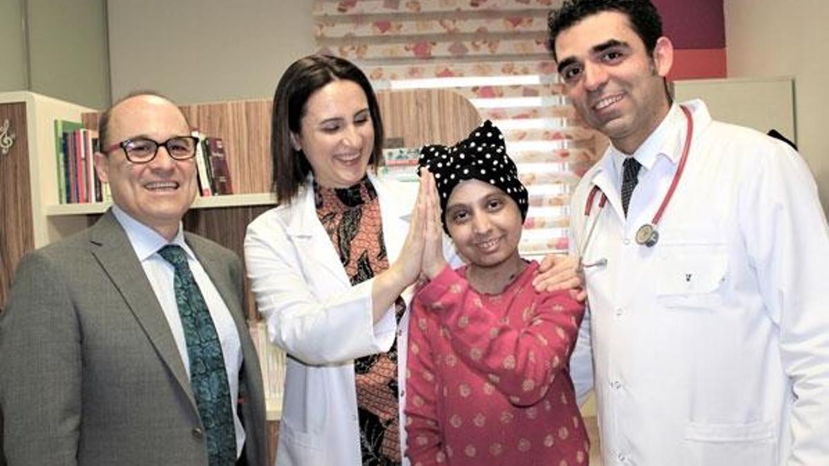 Talasemi hastası Merve, 15 yıl sonra sağlığına kavuştu