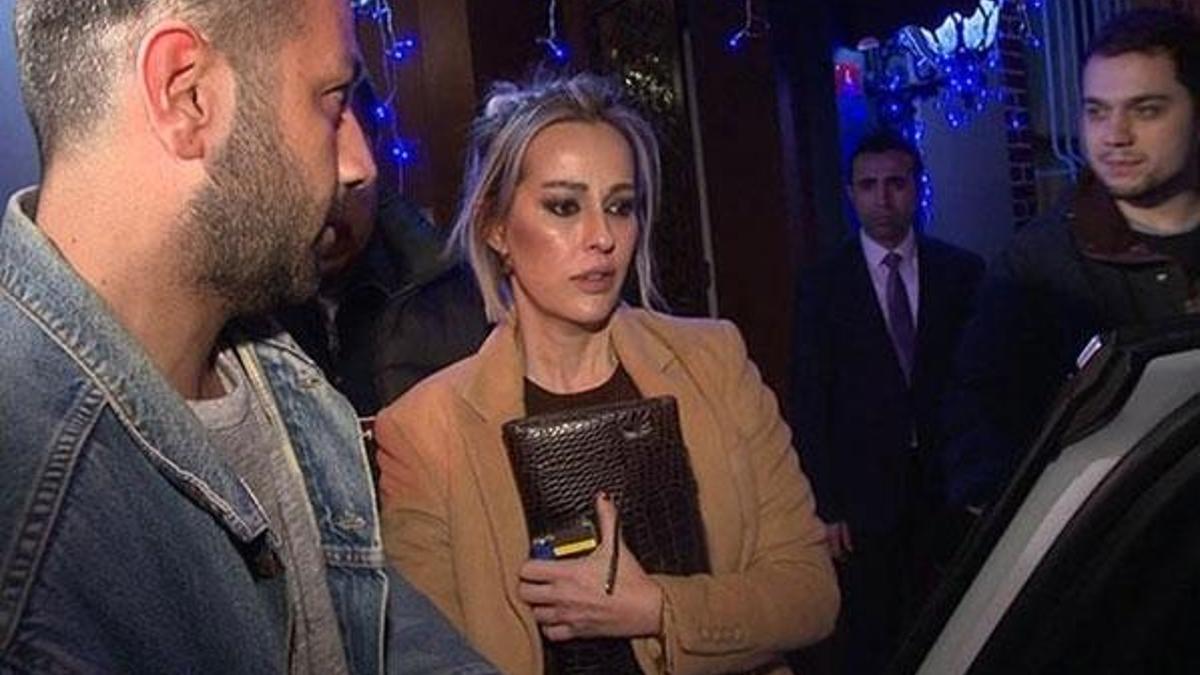 Helin Avşar ayakta durmakta zorlandı