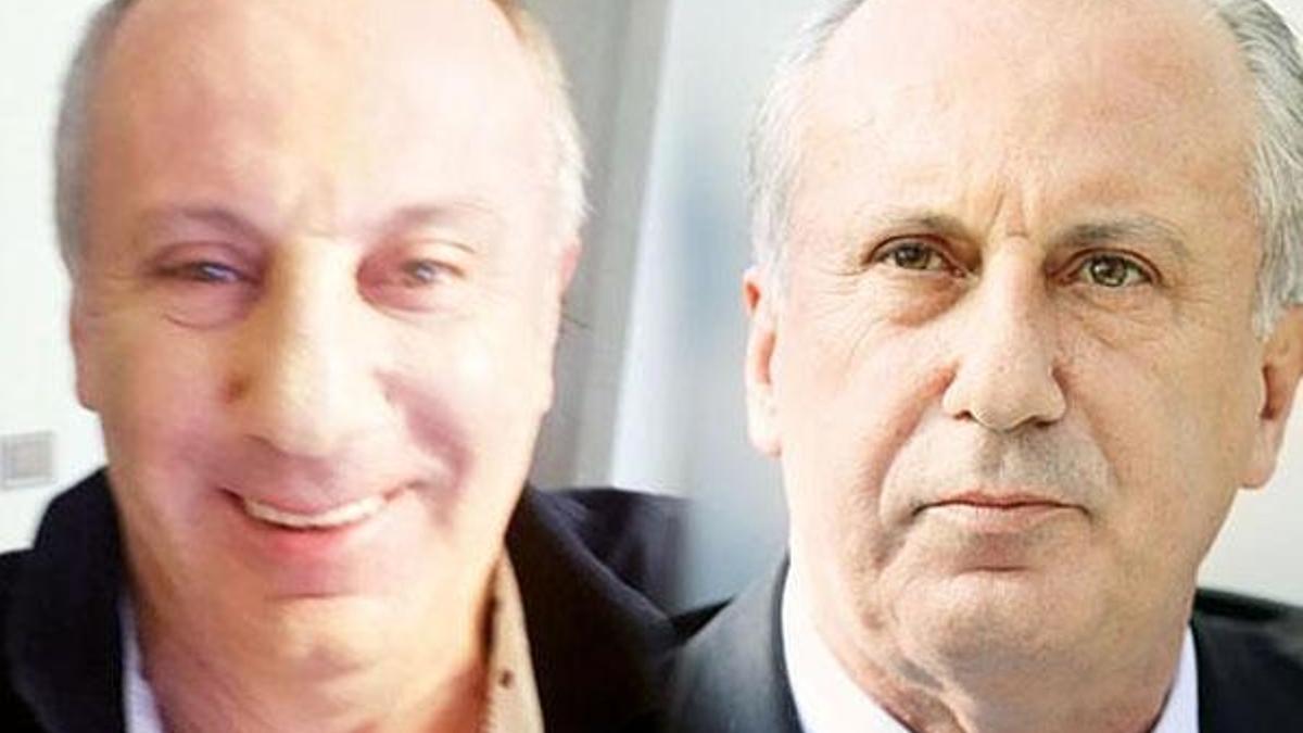 'İnce’nin burnunda fondöten mi var?'