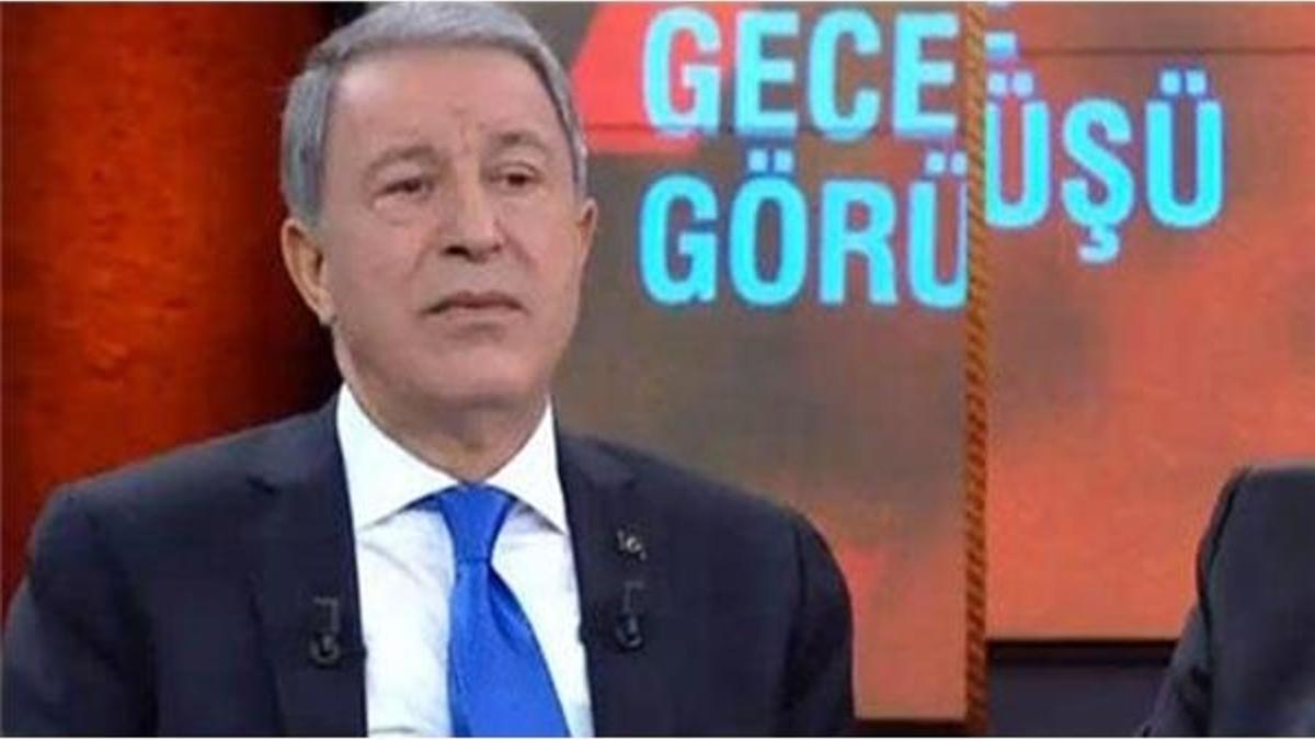Bakan Akar'dan canlı yayında önemli açıklamalar