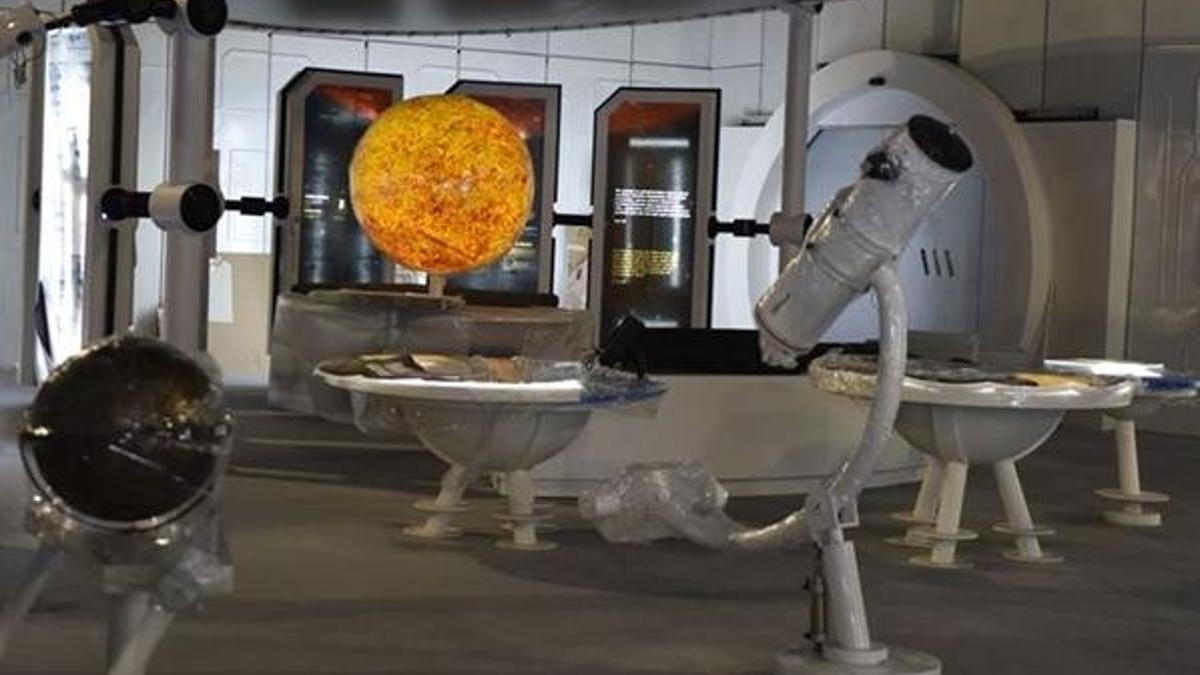 Uzay temalı eğitim üssü ziyaretçilerini ağırlamak için gün sayıyor