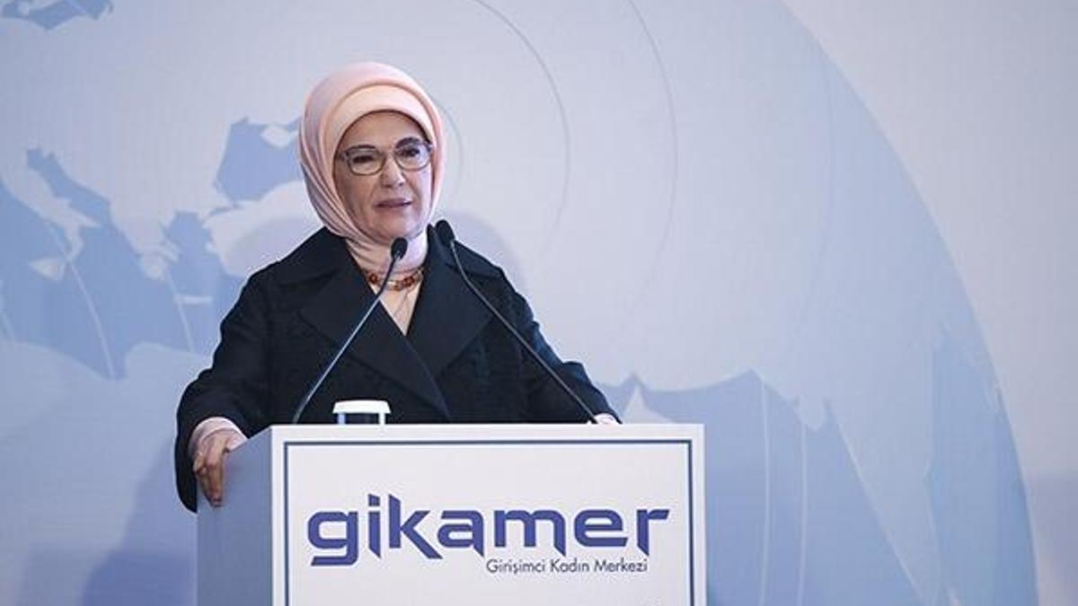Emine Erdoğan:İsteğimiz kadınların sadece çalışan olmaları değil, girişimciler haline gelmeleridir