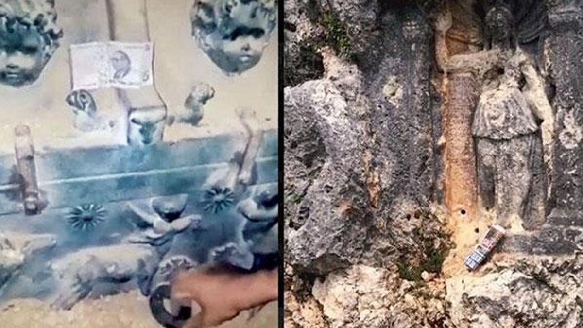 Akıllara durgunluk veren olay! Görüntüleri sosyal medyada yayınladılar