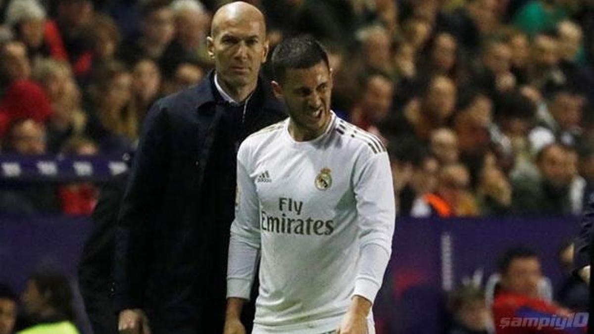 Real Madrid'e Hazard'dan kötü haber: 2-3 ay yok