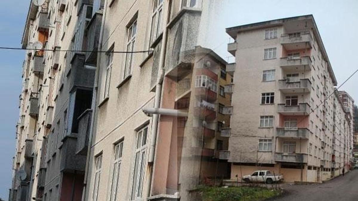 Rize'nin 'Pisa kuleleri' korkutuyor