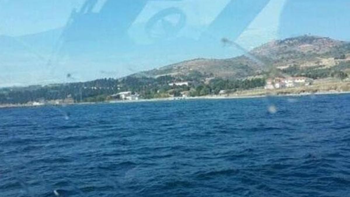 İmralı Adası'nda orman yangını
