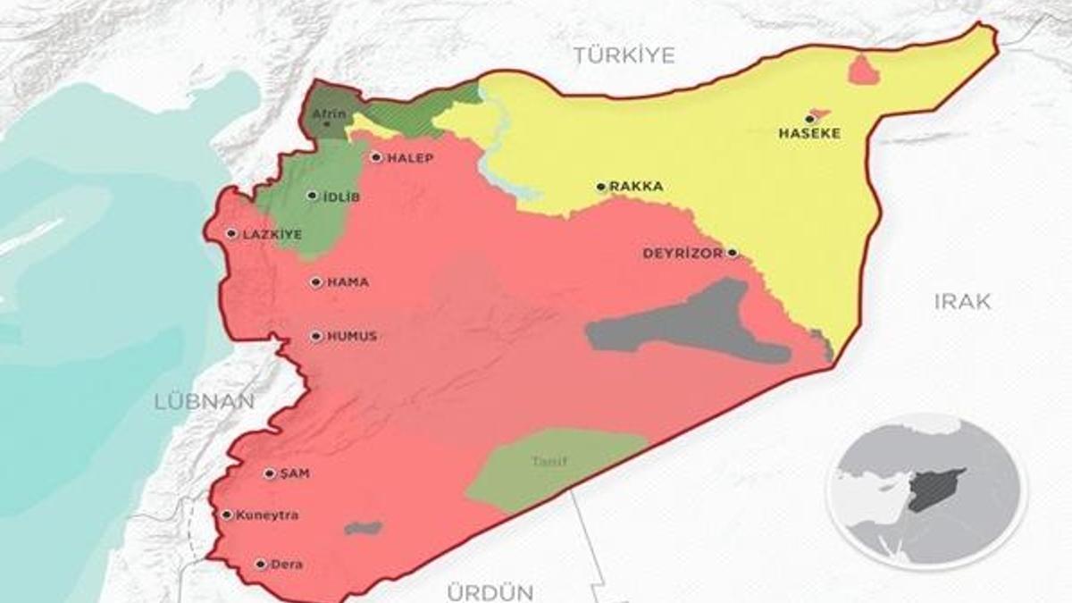 İdlib nerede, Türkiye ile arası kaç km, toprak komşusu mu? (İdlib haritası merak ediliyor! )