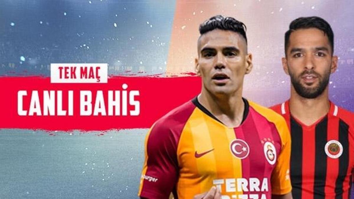 Galatasaray - Gençlerbirliği maçı canlı bahisle Misli.com'da