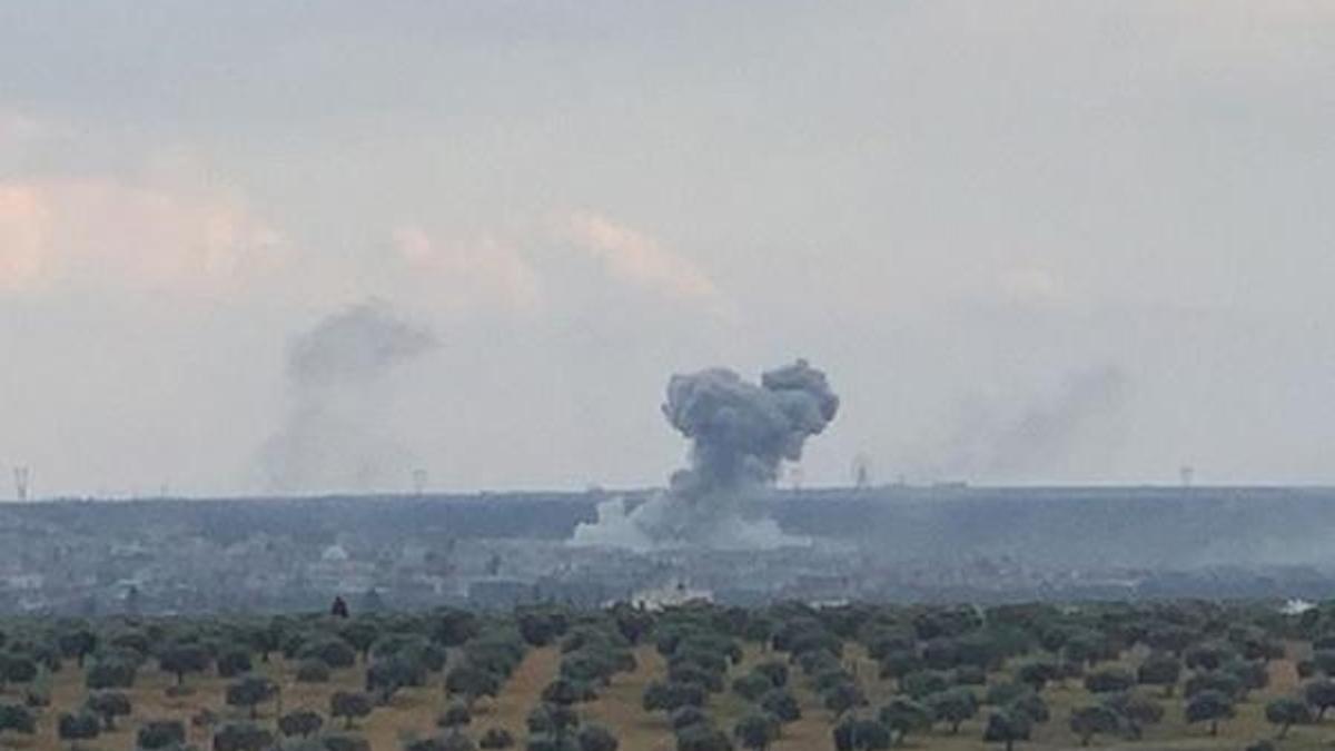 TSK, Esed rejiminin Halep'teki Neyrab askeri havaalanını vurdu