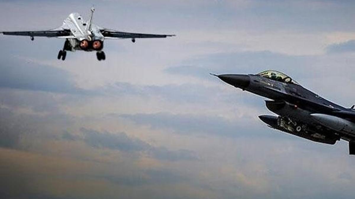 F-16 karanlık bölgeye geçti! İşte adım adım SU-24 operasyonu