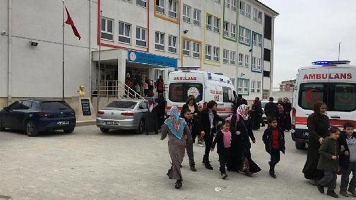 Çerkezköy'de ilkokul öğrencileri hastanelik oldu