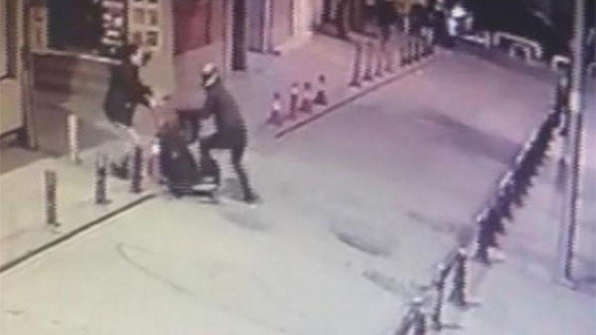 Kahraman kadın kocasını böyle kurtardı