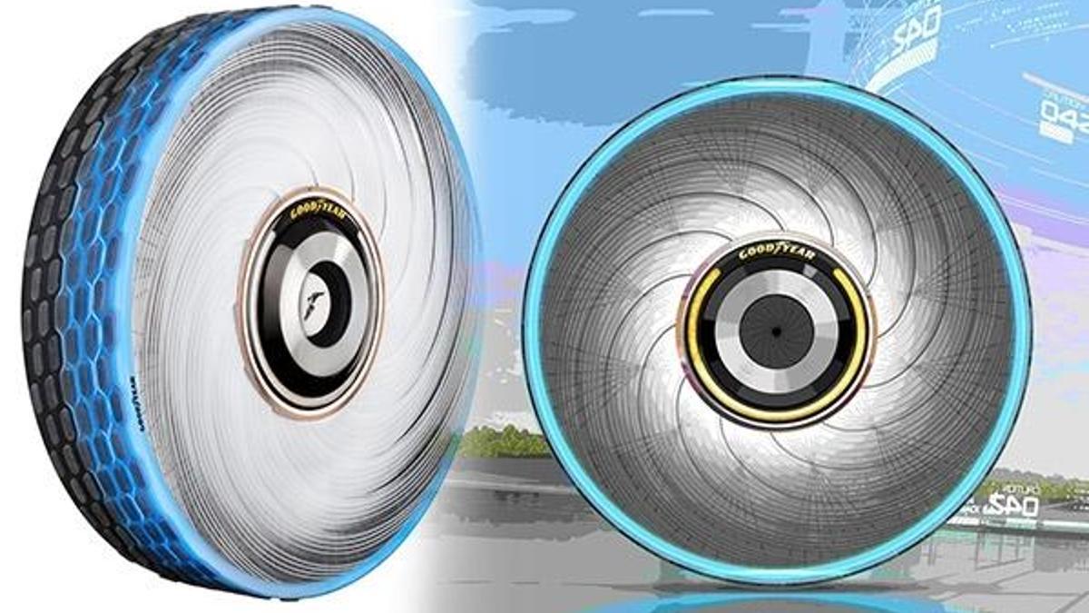 Goodyear'dan kendini yenileyen konsept lastik